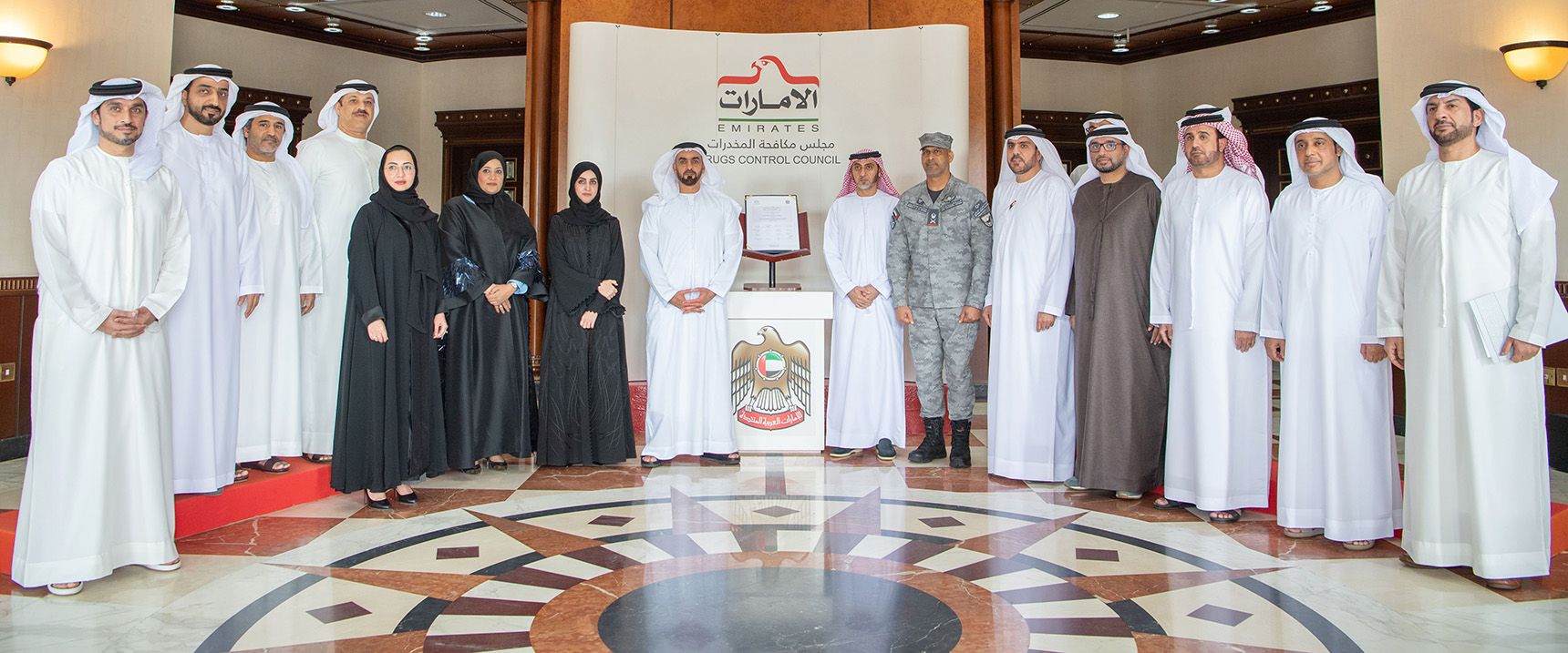 إطلاق الميثاق الوطني لمكافحة المخدرات بالإمارات