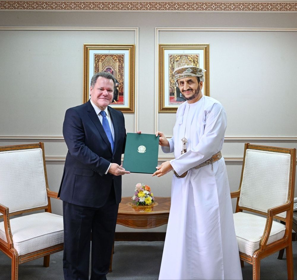 وكيل الخارجية للشؤون السياسية يتسلّم نسخاً من أوراق اعتماد سفراء البرازيل وأوزبكستان وإيران