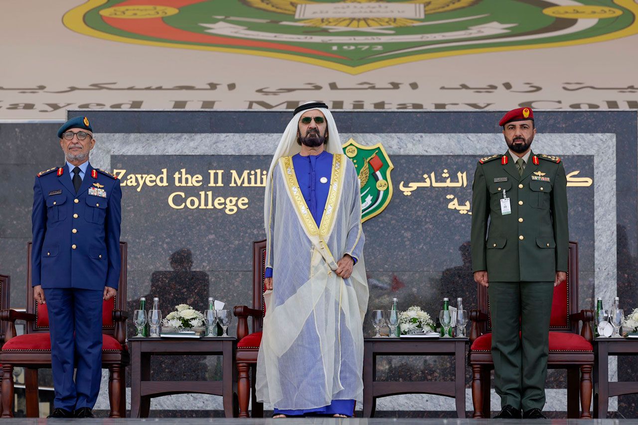 محمد بن راشد: كلية زايد الثاني العسكرية مصنع من مصانع الرجال في الإمارات