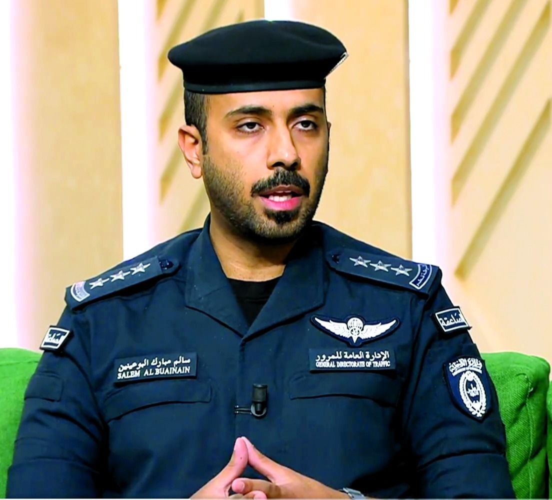 النقيب سالم البوعينين: دوريات بأماكن الفعاليات لتحقيق الانسيابية المرورية