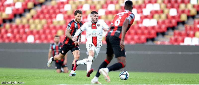 الرائد يخسر تجريبية الجزيرة الإماراتي