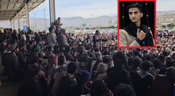 صنعاء.. مظاهرة لقبائل حراز والحيمتين للمطالبة بالقبض على حوثيين أعدموا شاباً بطريقة وحشية