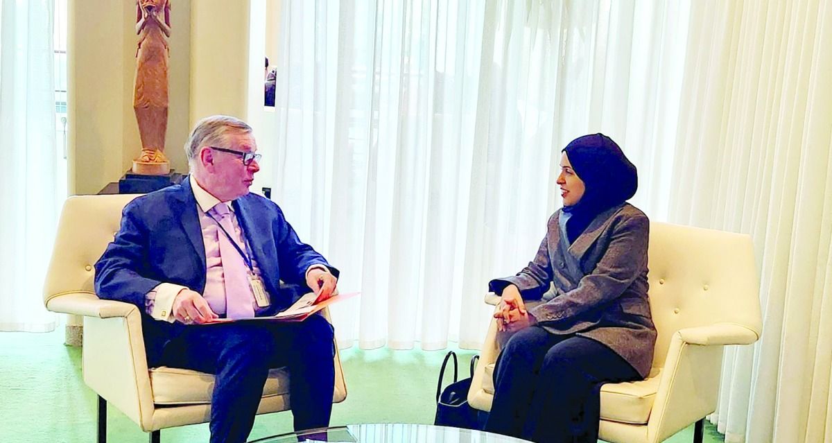 مندوبنا الدائم تجتمع مع مسؤول أممي