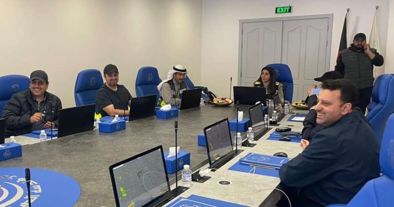 المشعان تابعت أمس من غرفة العمليات آخر تطورات الحالة الجوية واستعدادات الأشغال