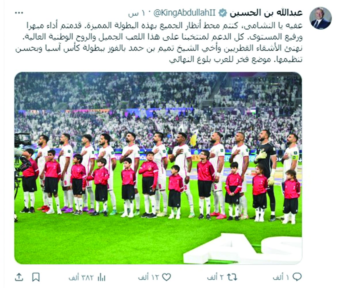 زعماء عرب وسفراء: إنجاز كبير ومستحق وتنظيم رائع