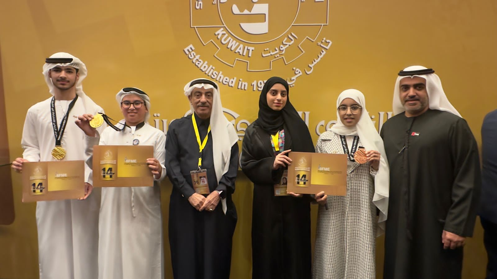 نادي الإمارات العلمي يحرز بـ 4 ميداليات في المعرض الدولي للاختراعات