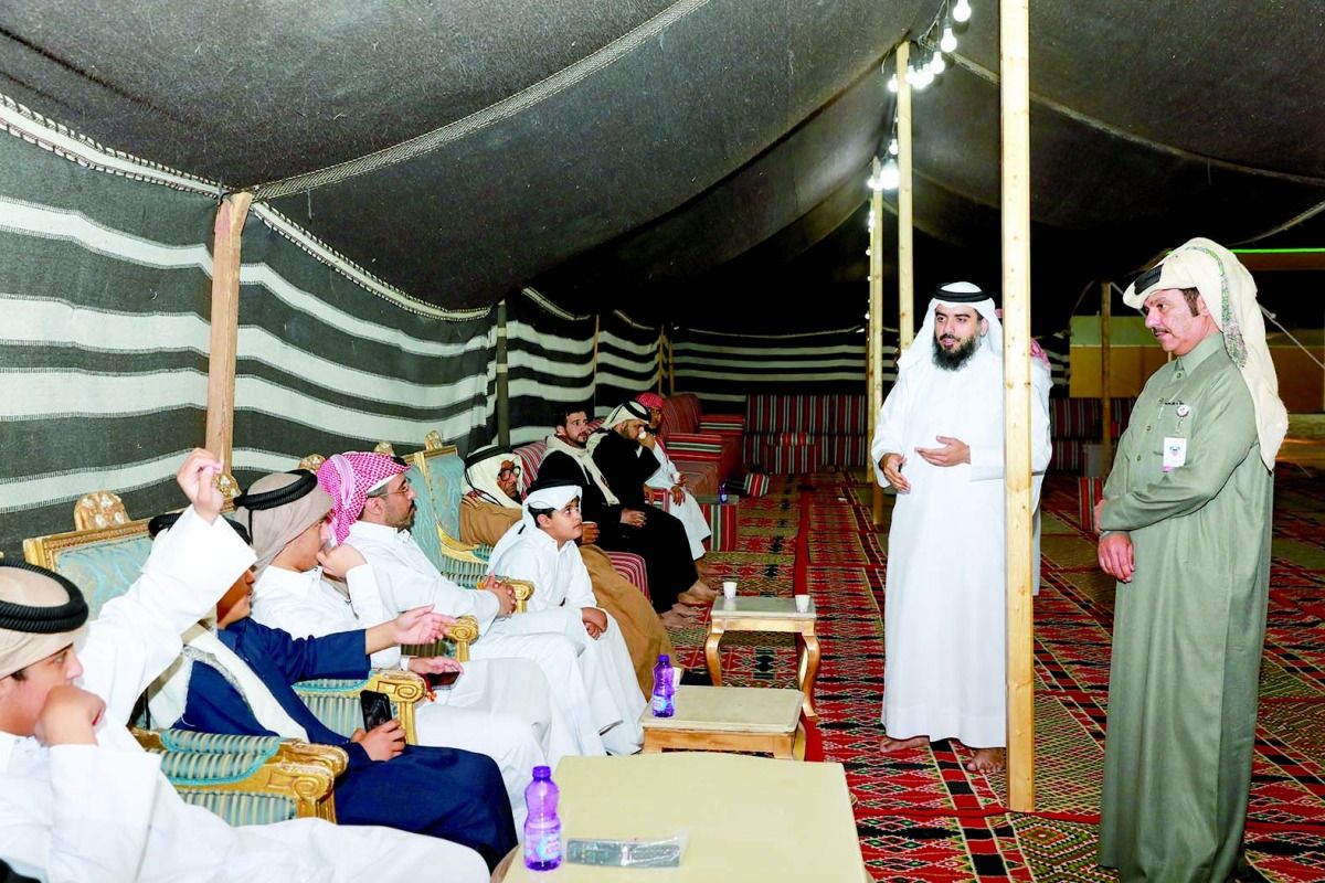 مشاركة ثرية لـ «الأوقاف» بمخيم «عنة» الشتوي