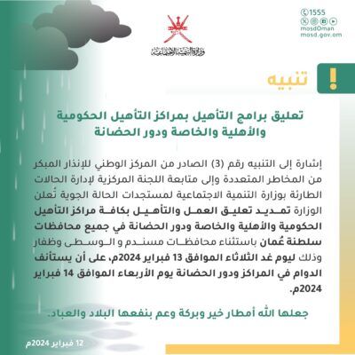 التنمية الاجتماعية: استمرار تعليق العمل بمراكز التأهيل .. باستثناء 3 محافظات