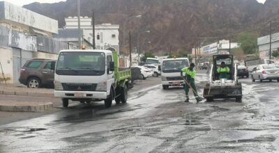 فرق ميدانية للتعامل مع تأثيرات الحالة الجوية بمحافظة مسقط