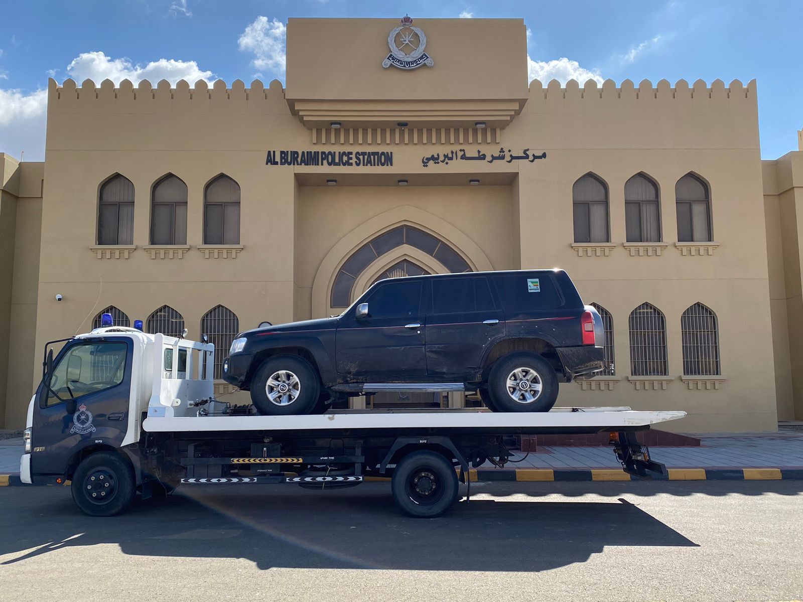 استيقاف شخصًا بتهمة التفحيط