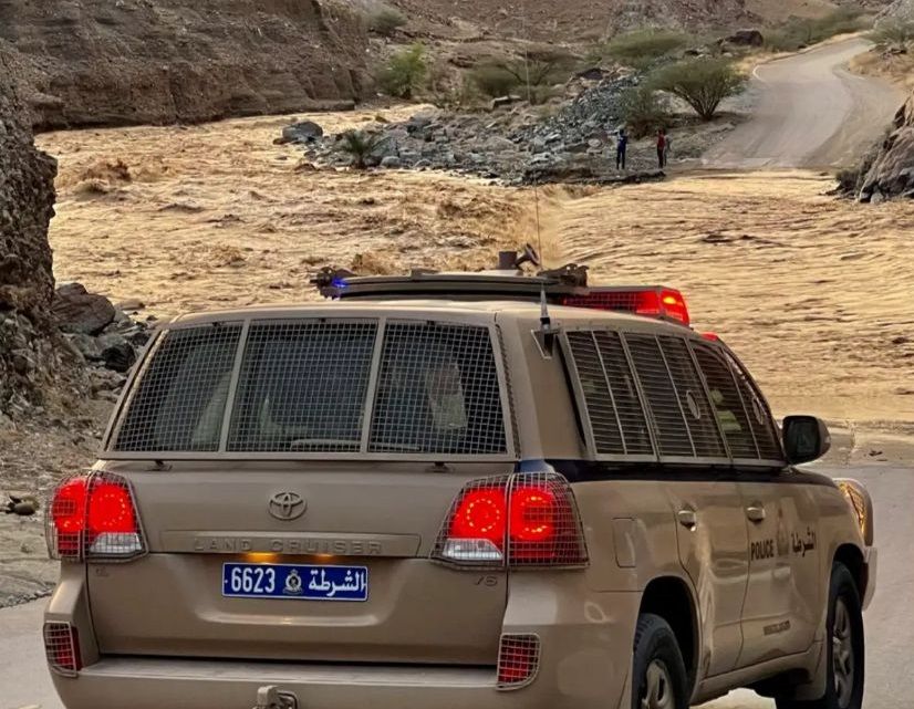 استيقاف 36 شخصاً نتيجة عبور الأودية