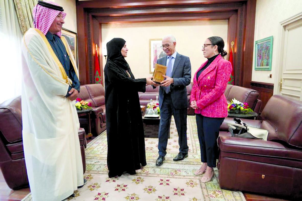 نائب رئيس الشورى تجتمع مع رئيس «النواب المغربي»