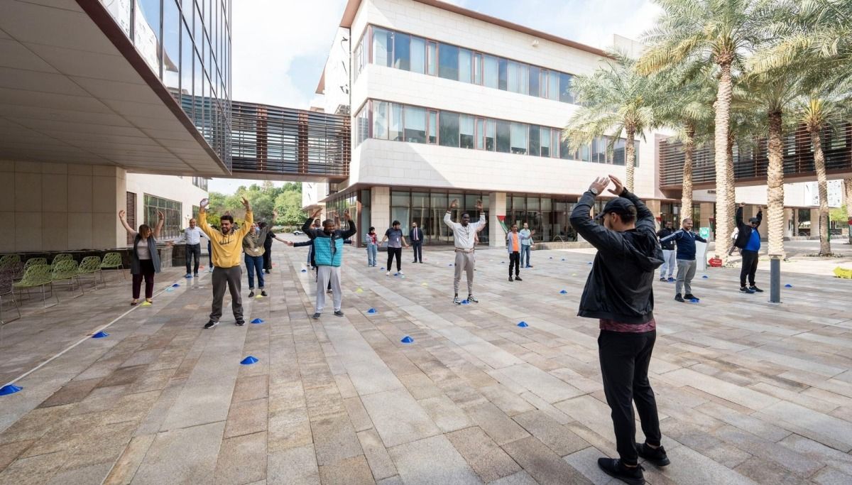 معهد الدوحة للدراسات العليا يحتفي باليوم الرياضي للدولة