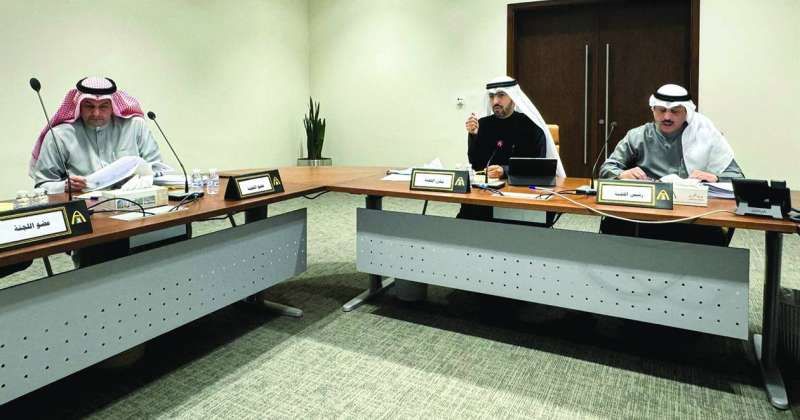 جانب من اجتماع لجنة الجهراء
