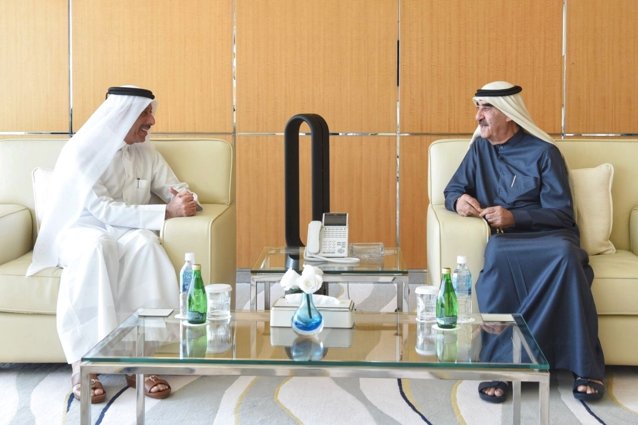 سعود المعلا يبحث مع سفيري قطر وهولندا علاقات التعاون