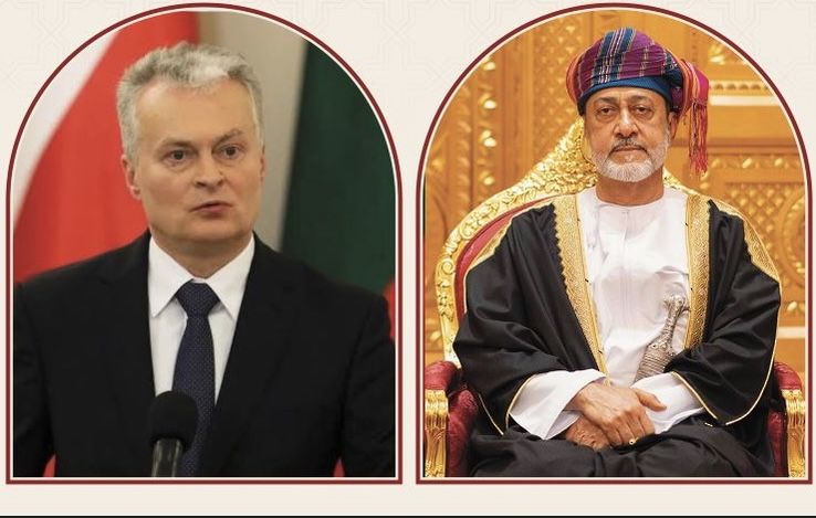 جلالة السلطان يبعث برقية تهنئة لرئيس ليتوانيا