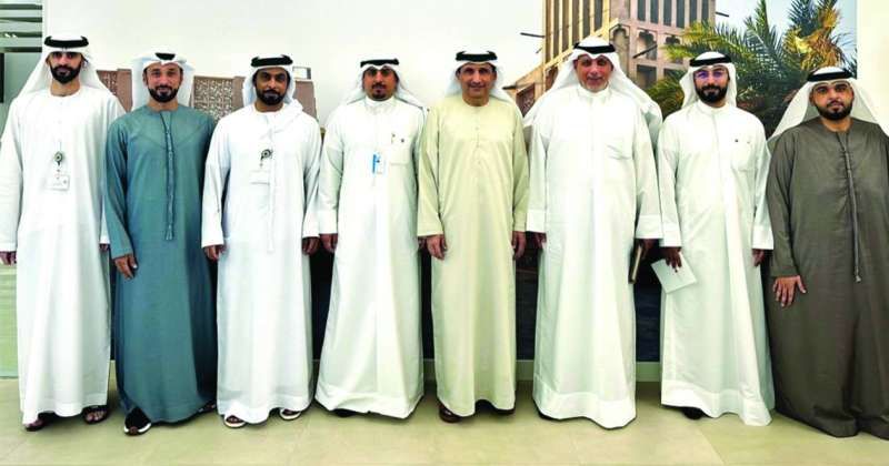 وفد «القوى العاملة» مع مسؤولي وزارة الموارد البشرية والتوطين الإماراتية
