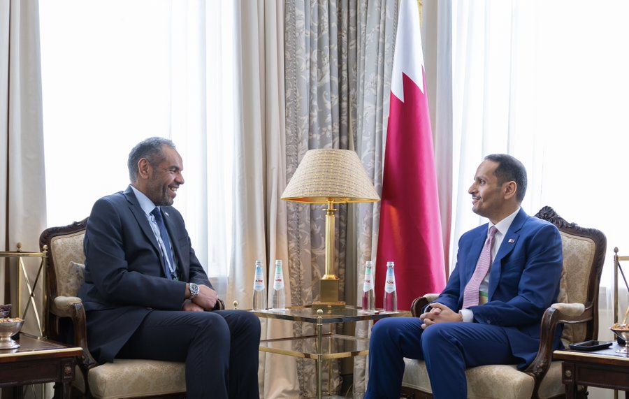  رئيس مجلس الوزراء وزير الخارجية يجتمع مع المديرة التنفيذية لبرنامج الأغذية العالمي