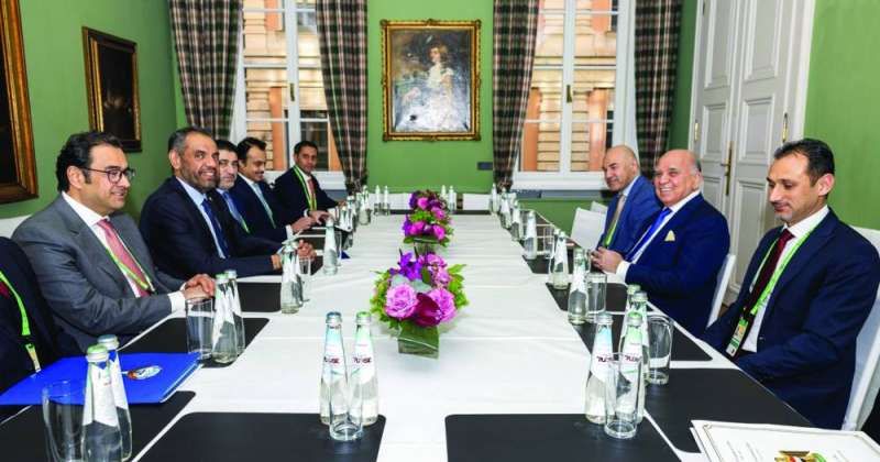 الترسيم البحري الكويتي - العراقي محور لقاءات اليحيا في ميونخ