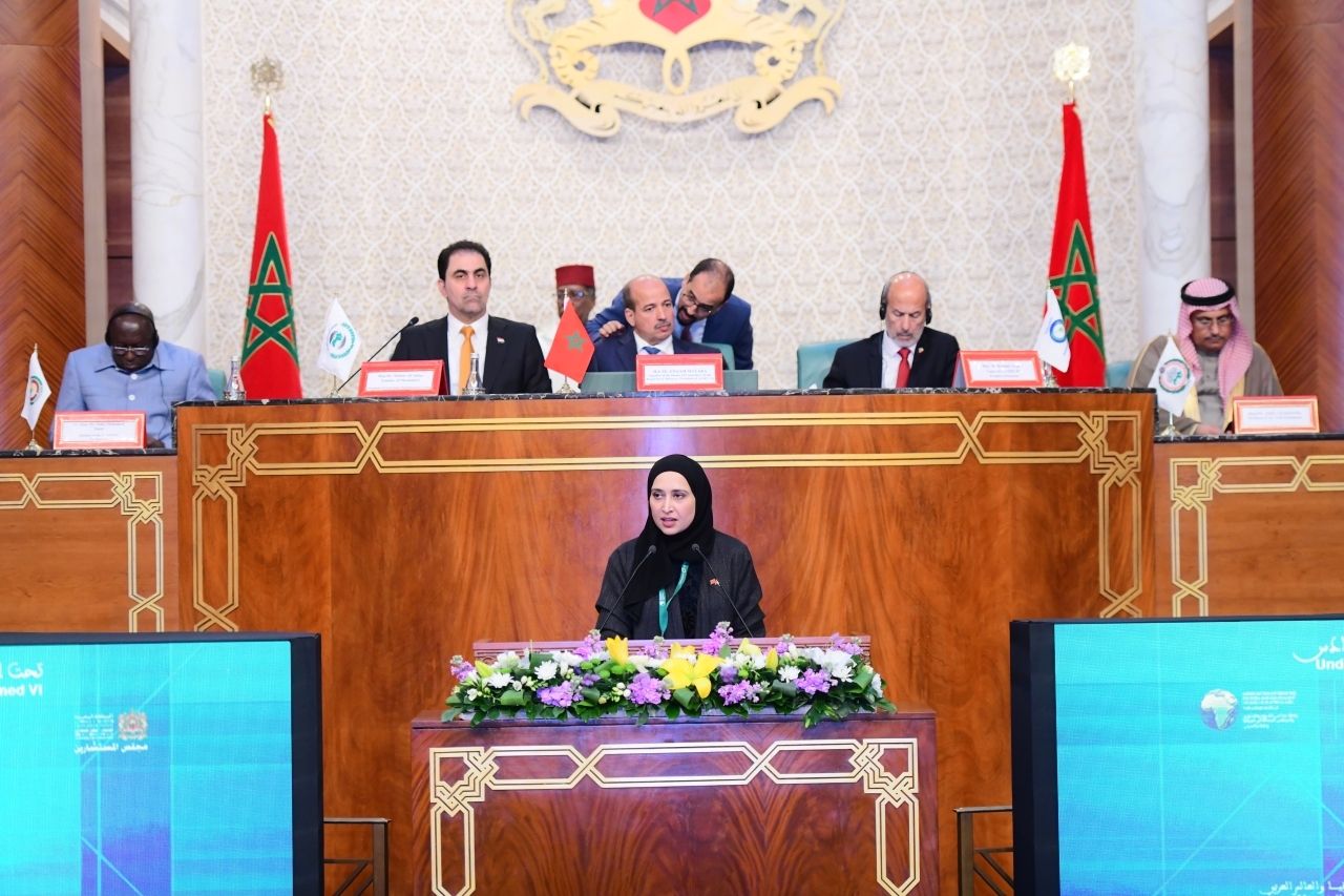 استعراض جهود الإمارات بإغاثة الأشقاء الفلسطينيين في قطاع غزة