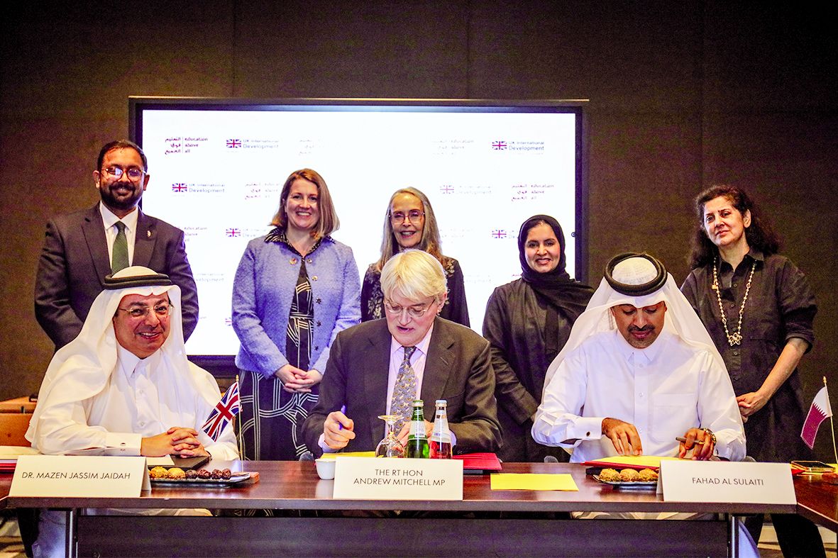 شراكة مع بريطانيا لتعزيز التعليم للأطفال غير الملتحقين بالمدارس