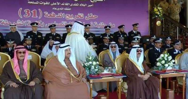 سمو الأمير يرعى حفل تخرج الدفعة الـ31 من طلبة ضباط الاختصاص بكلية الشرطة
