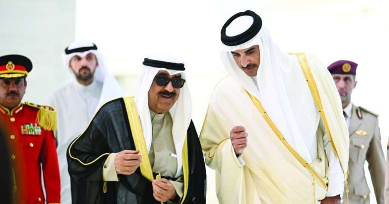 سمو الأمير والشيخ تميم بن حمد