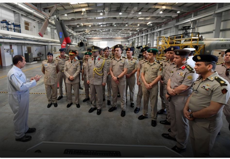 وفدان مصريان عسكريان يزوران الكلية العسكرية التقنية ومركز الأمن البحري