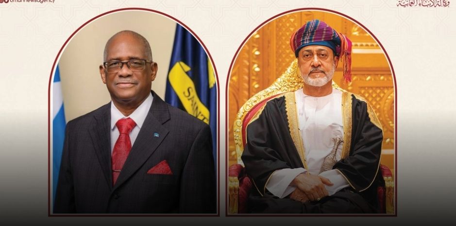 جلالة السُّلطان يبعث برقية تهنئة لحاكم عـام سانت لوشيا