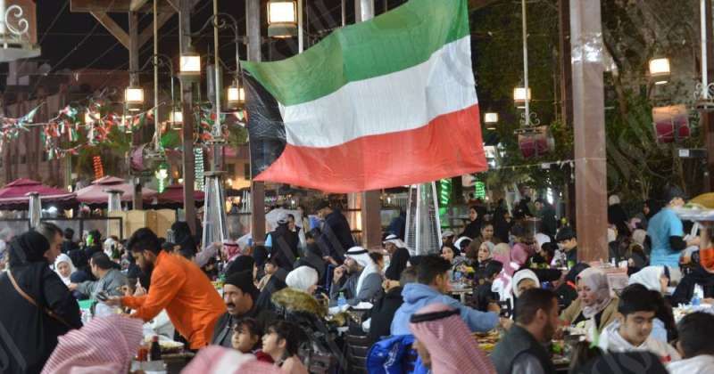 «المباركية» احتضنت المحتفلين بالعيد الوطني