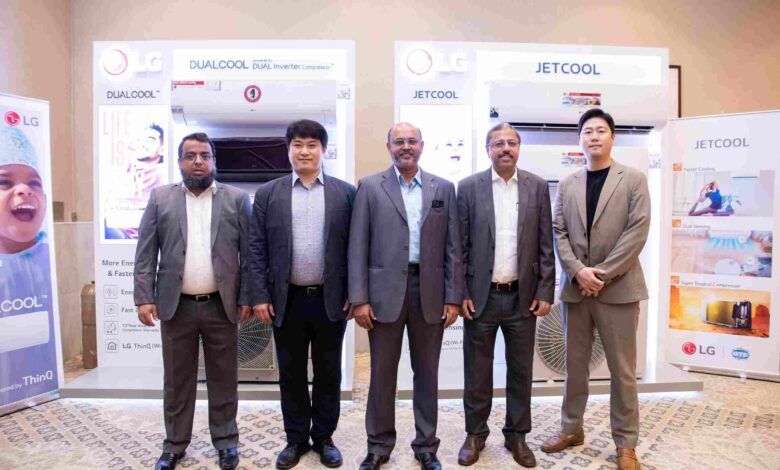 إل جي تستعد لعرض أحدث تشكيلاتها من مكيفات الهواء