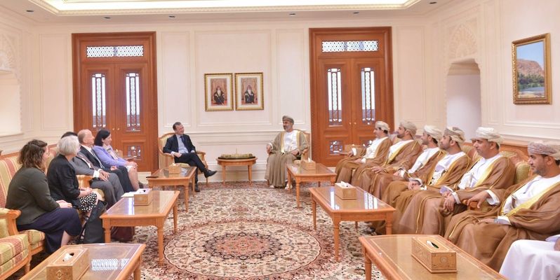 رئيس مجلس الشورى يستقبل وفد المجموعة البريطانية للاتحاد البرلماني الدولي