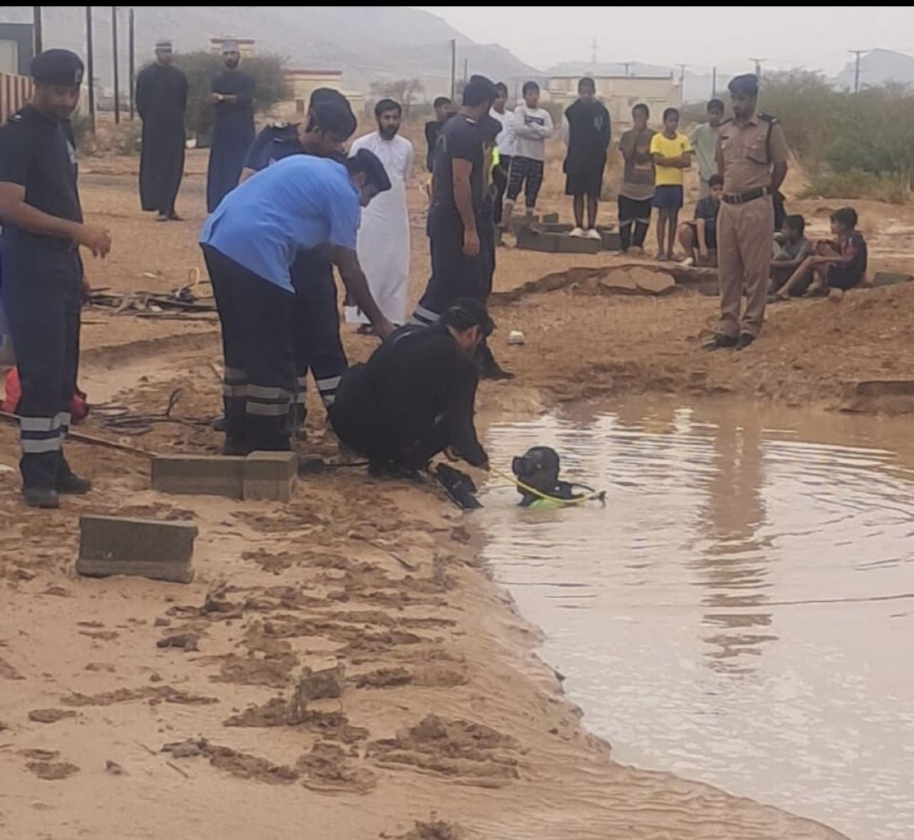 وفاة طفلين نتيجة الغرق في تجمعات مائية بعبري