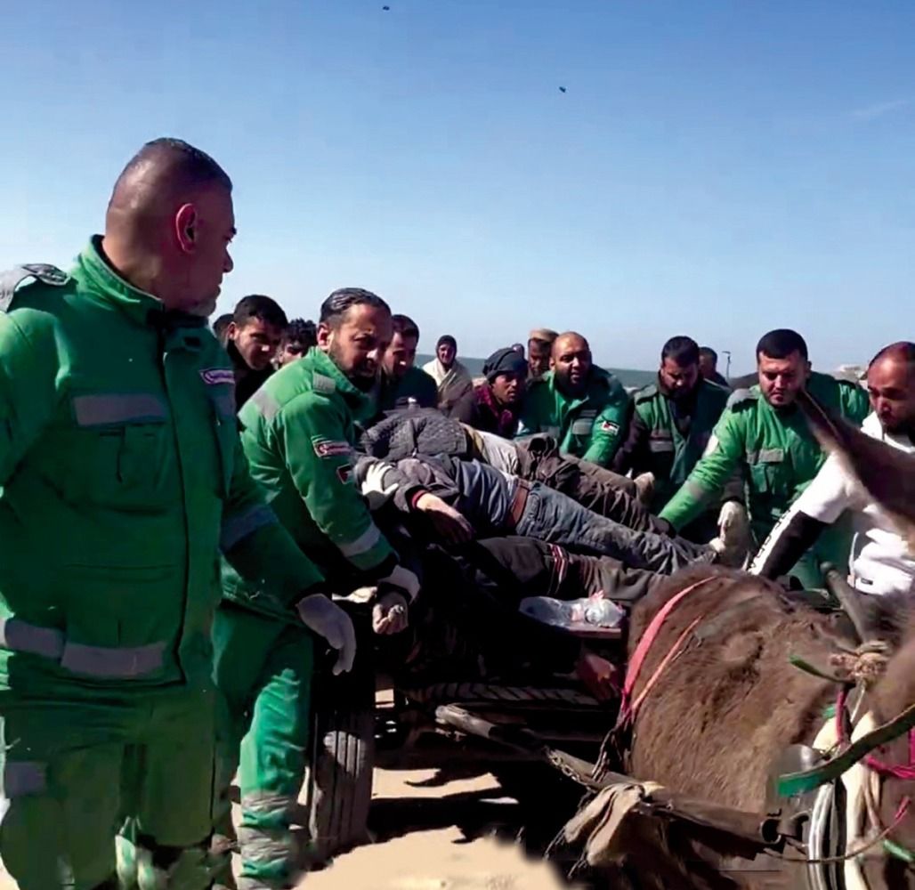 قطر تدين «مجزرة الطحين»  بحق الجوعى في شمالي غزة