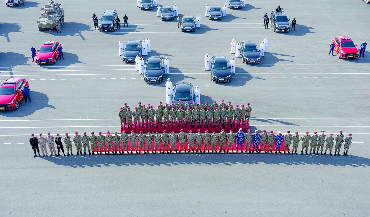 الحرس الأميري يختتم تمرين برزان 10