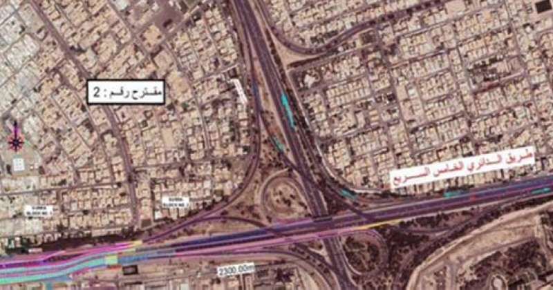 إغلاق جزئي للدائري الخامس باتجاه الجهراء