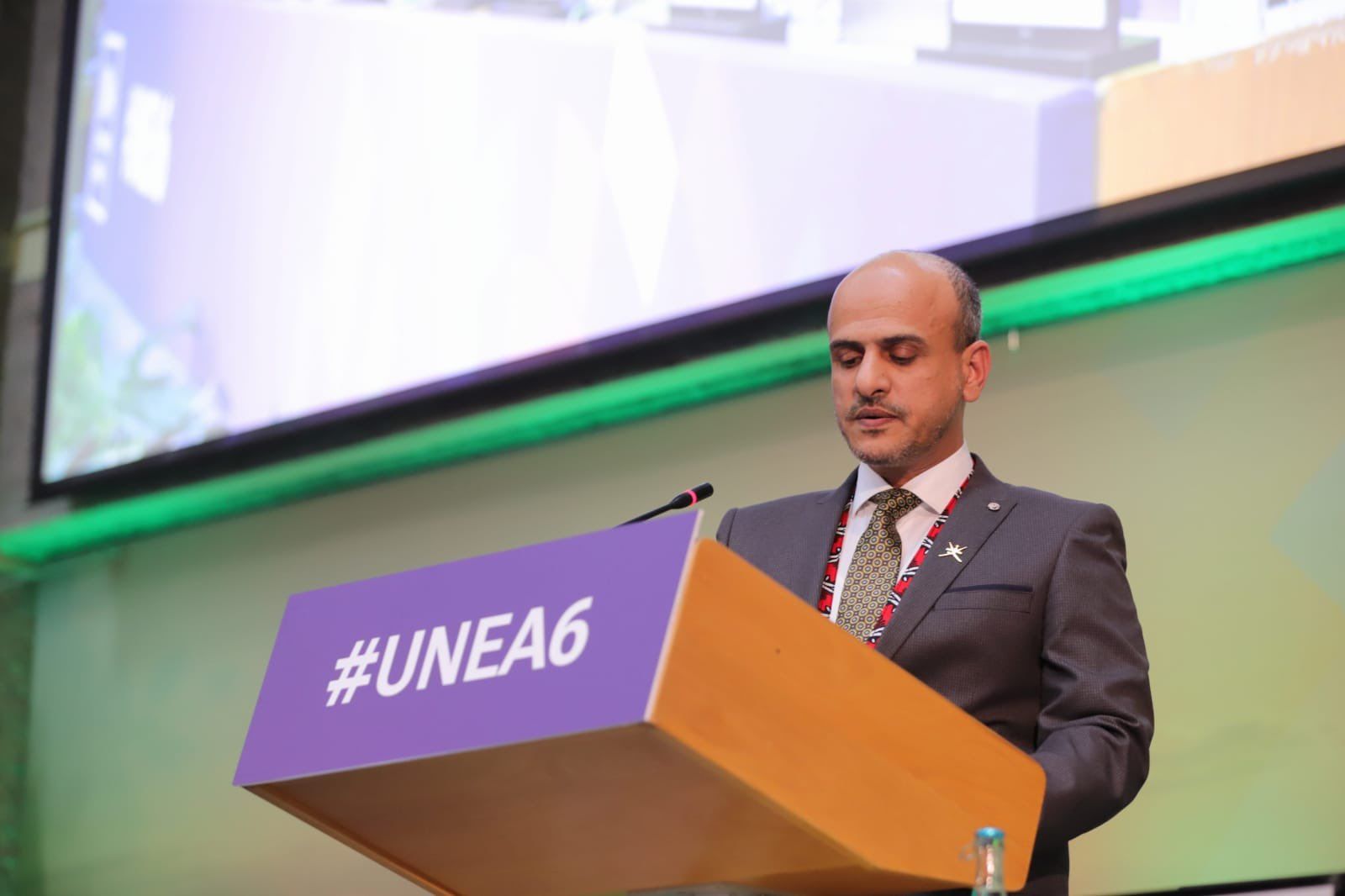 انتخاب سلطنة ⁧‫عُمان‬⁩ رئيسة للدورة السابعة لجمعية الأمم المتحدة للبيئة