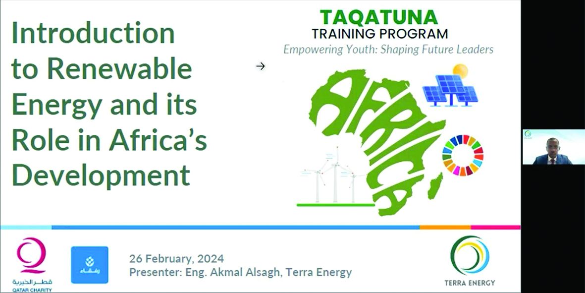 «رفقاء» تدرب مكفوليها في مجال الطاقة المستدامة
