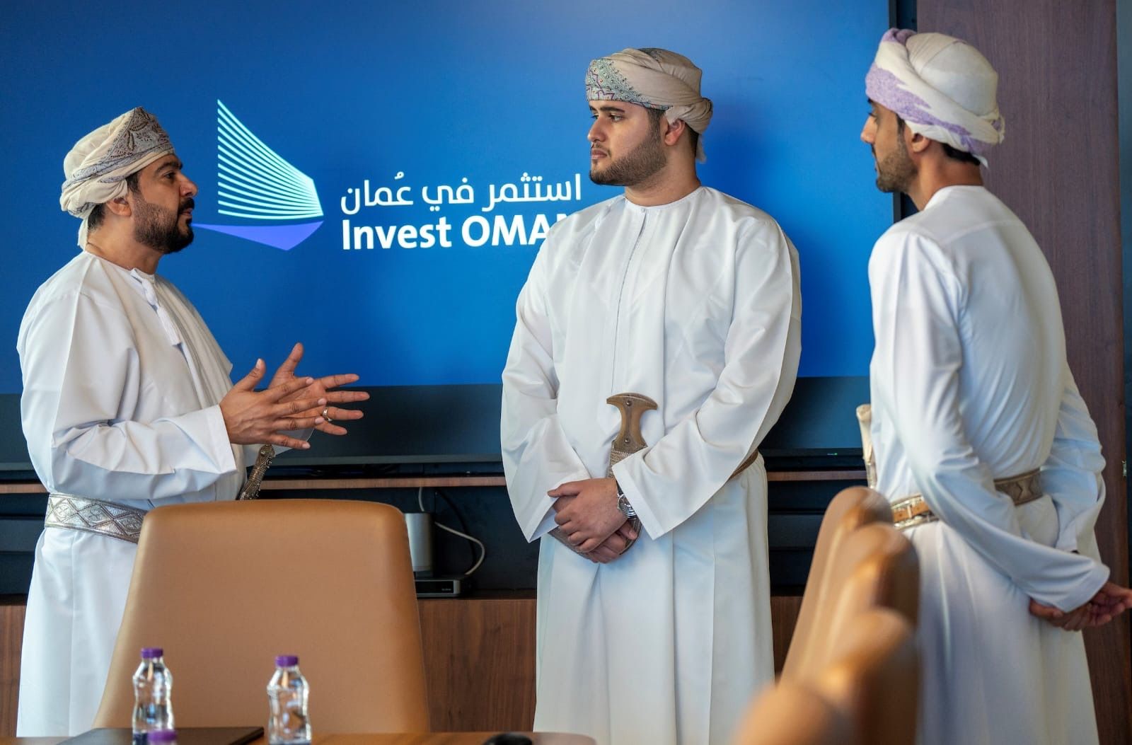 صاحب السمو السيد بلعرب بن هيثم آل سعيد يزور “استثمر في عُمان