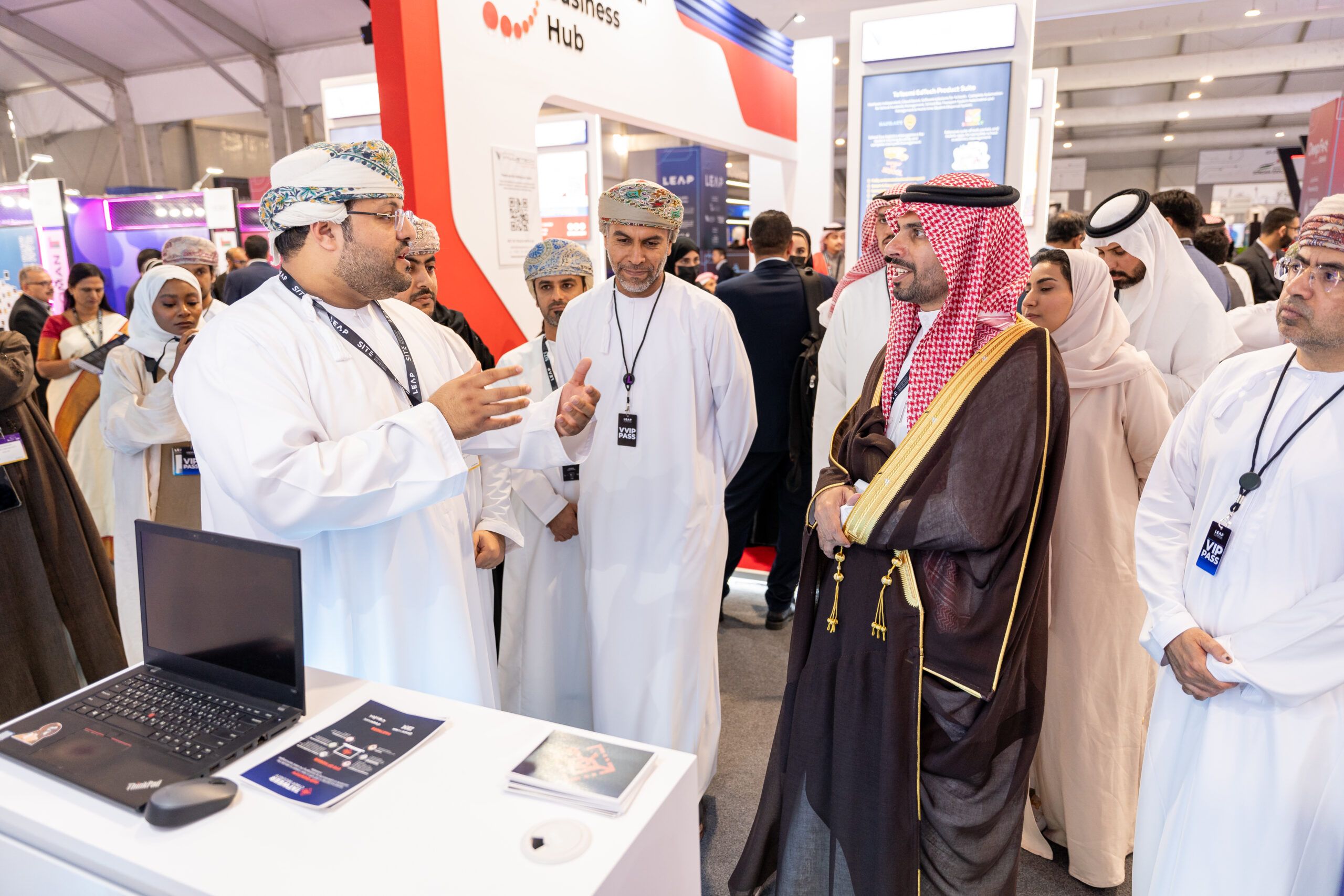 برسالة “نصل العالم”.. سلطنة عُمان تشارك في مؤتمر التكنولوجيا العالمي Leap