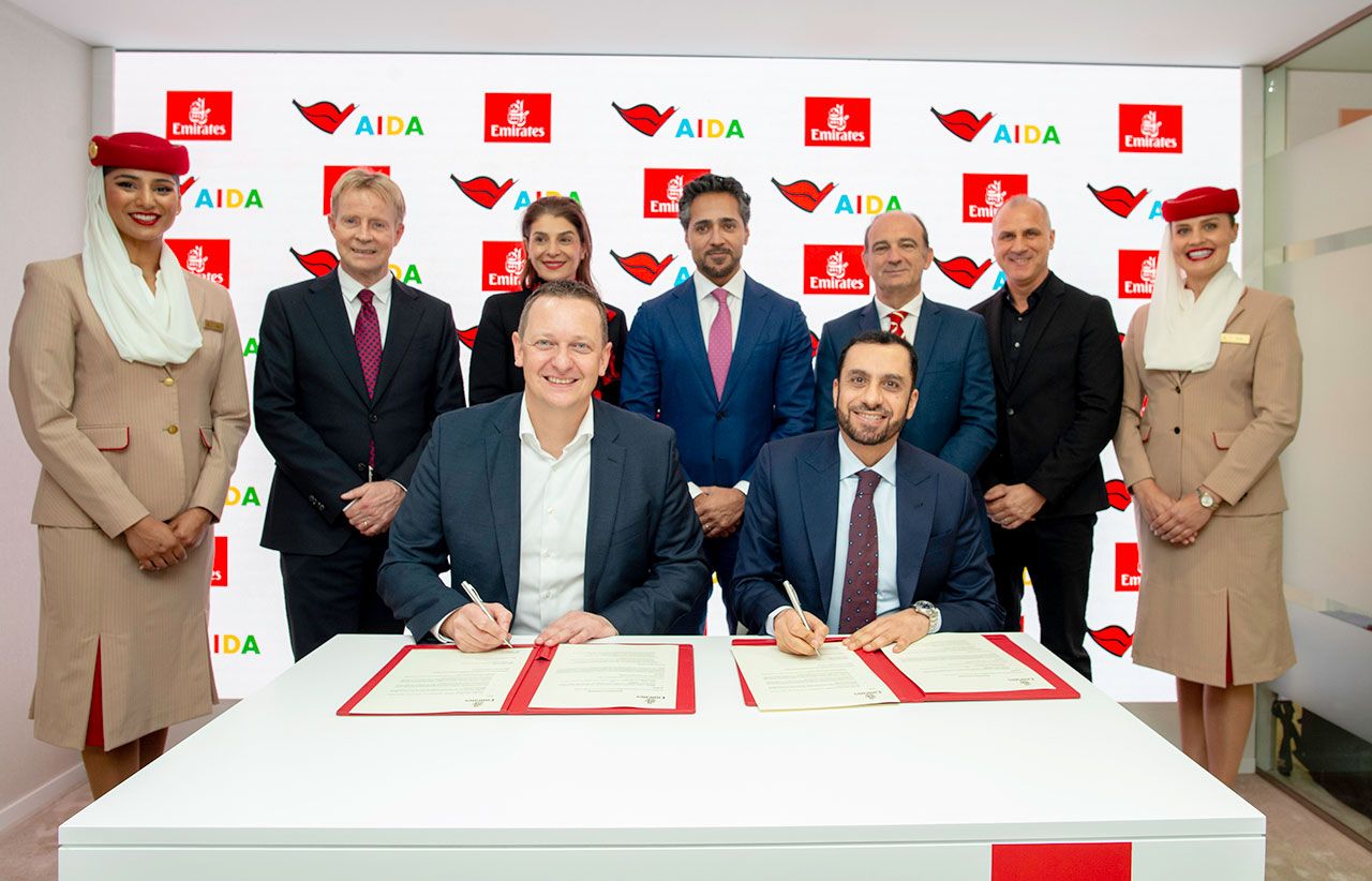 طيران الإمارات تجدد شراكتها مع «أيدا كروز» لموسمين إضافيين