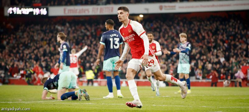 هافيرتز يهدي أرسنال صدارة البريميرليج
