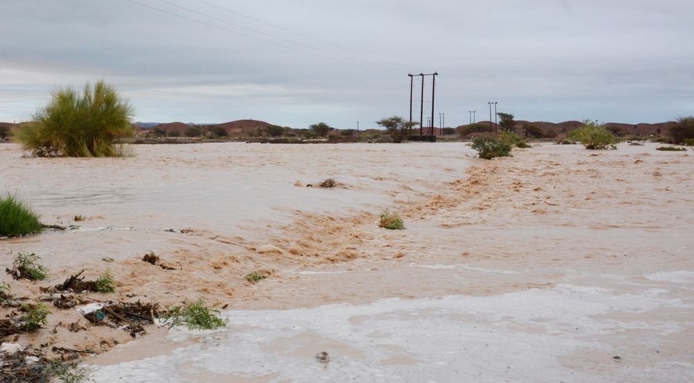 هطول أمطار متفاوتة بين الغزيرة والمتوسطة في عدد من ولايات شمال الشرقية