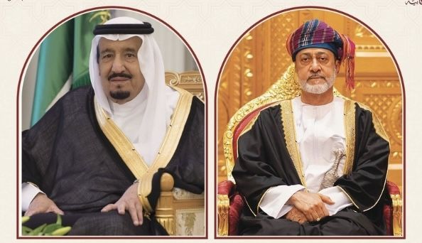 جلالةُ السُّلطان المعظم يتلقّى برقيّة شكر جوابيّة من خادم الحرمين الشريفين