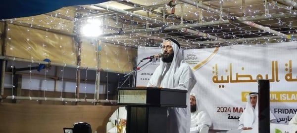 افتتاح أكبر خيمة رمضانية لإفطار الصائمين .. 1200 وجبة إفطار صائم بالخيمة الرمضانية