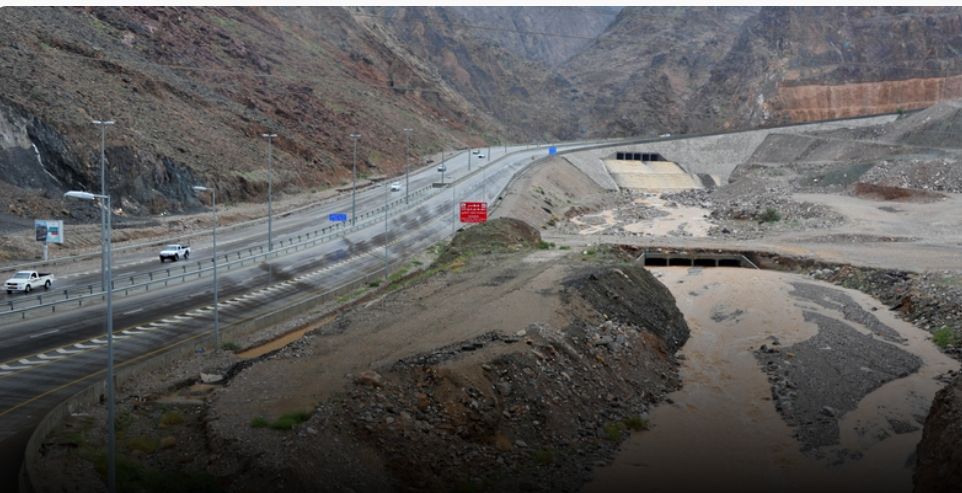 بيانات توزيع هطول الأمطار اليوم في ولايات سلطنة عُمان