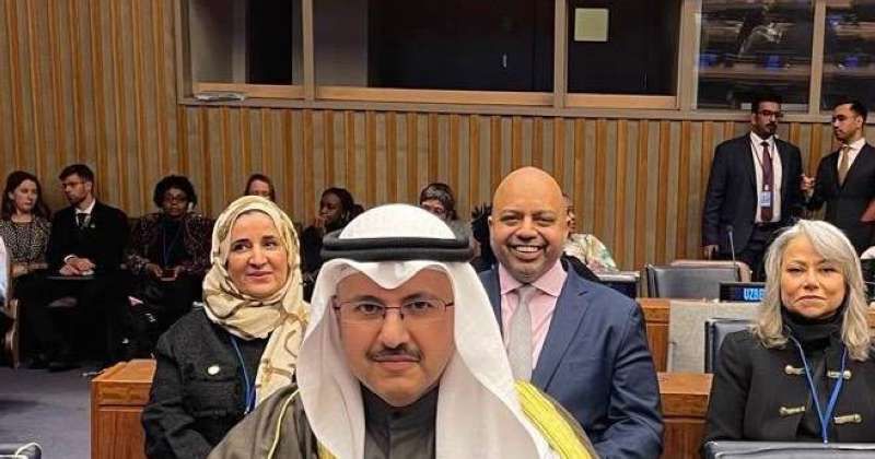 وزير الشؤون يلقي كلمة دولة الكويت أمام الدورة الـ68 للجنة وضع المرأة بالأمم المتحدة