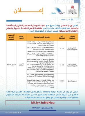 وظائف شاغرة لدى منظمة ” اليونسكو ” .. إليك رابط التسجيل