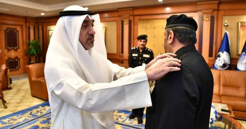 اليوسف يقلد علي العدواني رتبة لواء لترقيته وتعيينه وكيل وزارة مساعدا في «الداخلية»