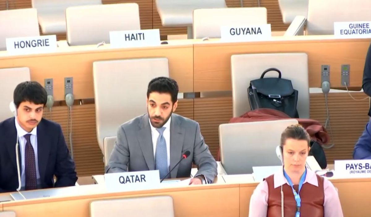 دولة قطر تدعو إلى مواصلة الجهود الرامية لضمان تحقيق المساءلة والعدالة وإنصاف الضحايا من أبناء الشعب السوري